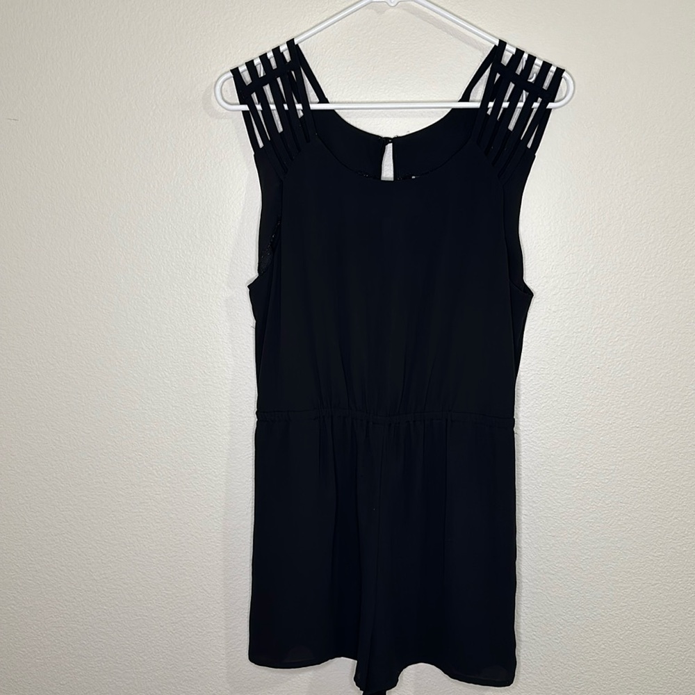 Sparkle and fade romper, size S